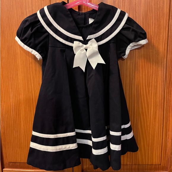 Rare Editions 24 months 2-piece navy sailor dress - Picture 1 of 11